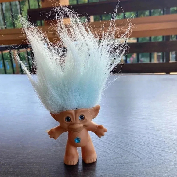 Trolls Other - * Vintage* Ace Novelty |  Treasure Troll Doll